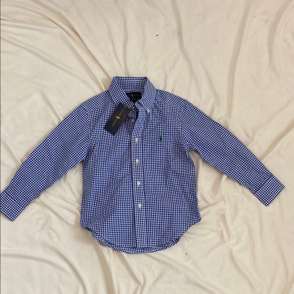 Polo by Ralph Lauren Blue Polo Shirt Classic Style